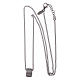 Collana AMEN Pater Noster argento 925 brunito uomo s3