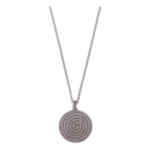 Collana uomo arg 925 AMEN Coelis Padre Nostro 1