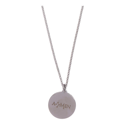 Collana uomo arg 925 AMEN Coelis Padre Nostro 2