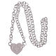 AMEN necklace in 925 sterling silver with heart s3