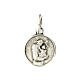 Saint Anthony of Padua medal 925 sterling silver 0.39 in s1