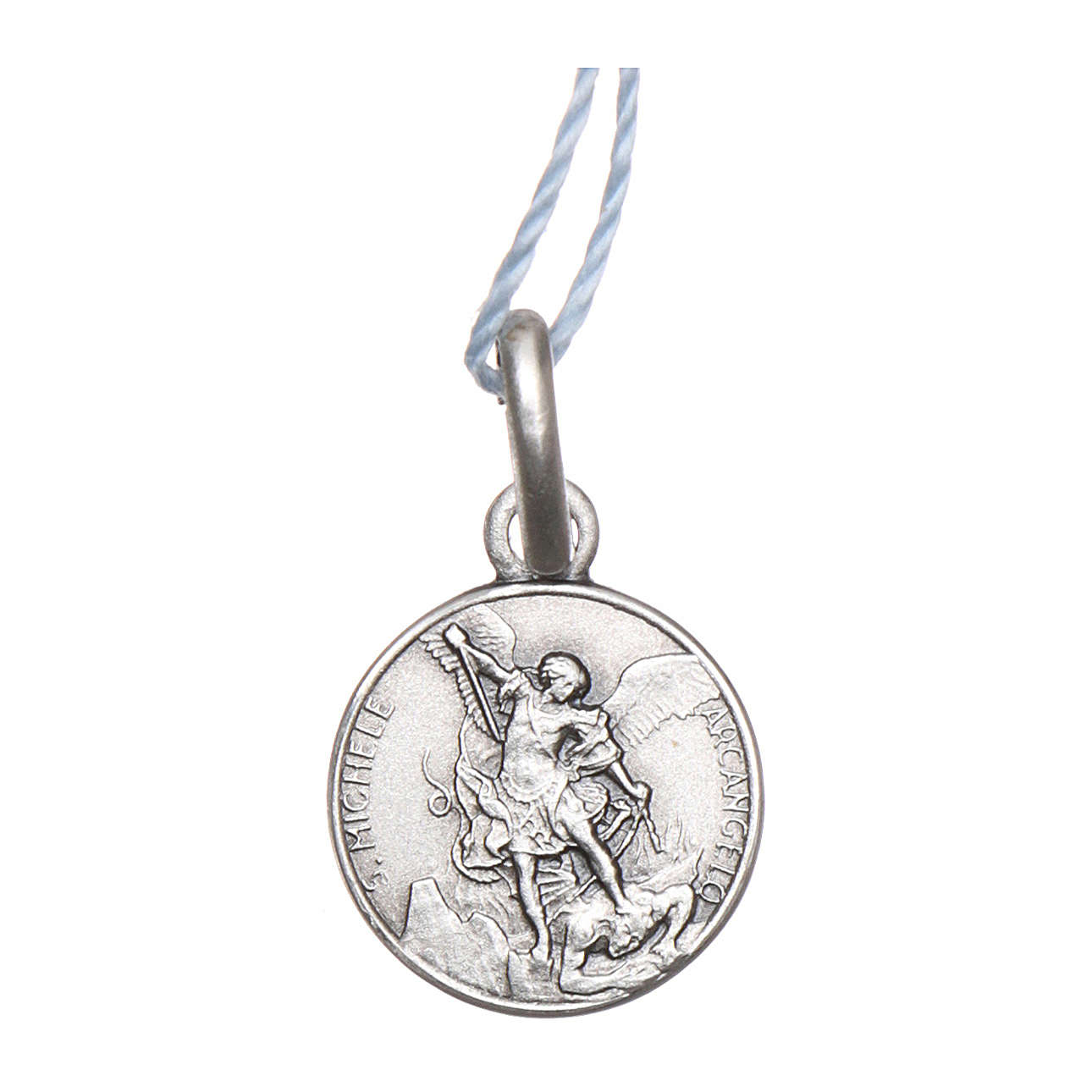 Argent Sterling 0.925 Saint St Michael Archange Médaille Collier Pendentif Charme 