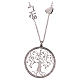 AMEN necklace in 925 silver rhodium finish withTree of Life s1