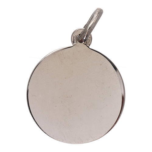 Medalla San Miguel Arcángel plata 925 16 mm 2