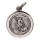 Medaglia San Michele Arcangelo argento 925 mis. 16 mm s1