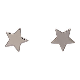 Pendientes AMEN forma estrella plata 925