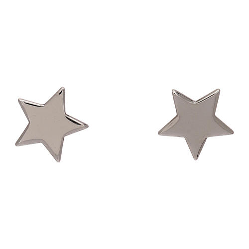 Brincos AMEN forma estrela prata 925 1