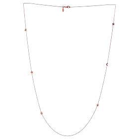Necklace AMEN in 925 rose silver