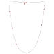 Necklace AMEN in 925 rose silver s1