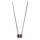 Necklace AMEN with cubic charm, cross heart and anchor, 925 silver s3