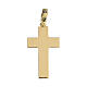 Croce latina pendente liscia oro 18 kt - gr 5,13 s2