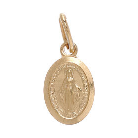 Medaglia Miracolosa pendente oro 18 carati 0,6 grammi