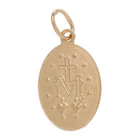 Miraculous Medal of 18k yellow gold 1.8 g