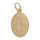 Miraculous Medal of 18k yellow gold 1.8 g s2