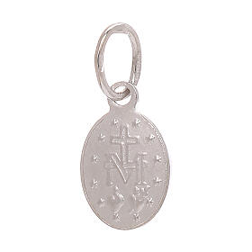 Miraculous Medal of 750/00 white gold 0.6 g