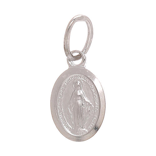 Miraculous Medal of 750/00 white gold 0.6 g 1