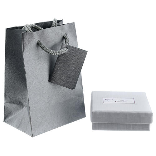 Colgante Medalla Milagrosa oro blanco 750/00 1,8 gramos 3