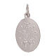 Ciondolo Medaglia Miracolosa oro bianco 750/00 1,8 grammi s2