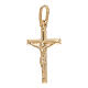 Cross pendant Christ 750/00 yellow gold 0.8 gr s1