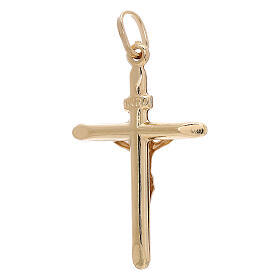 Pendentif crucifix or 18K 1,6 gr