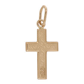 Pendente croce oro 750/00 arabeschi 0,7 gr