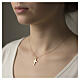 3D cross pendant, 18K gold, 0.7 g s2