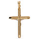 Pendentif crucifix bicolore or Degussa 3,1 gr s2