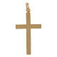 Cross pendant in 750/00 yellow gold with arrow decoration 1.1 gr s2