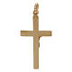 Croce pendente riquadri oro bicolore 750/00 1,25 gr s2