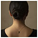 Skapulier, 18 kt Gelbgold, Heiligstes Herz Jesu und Gottesmutter vom Berge Karmel, 5,2 g s3