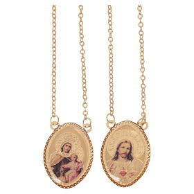 Scapular color images 750/00 yellow gold 4.85 gr