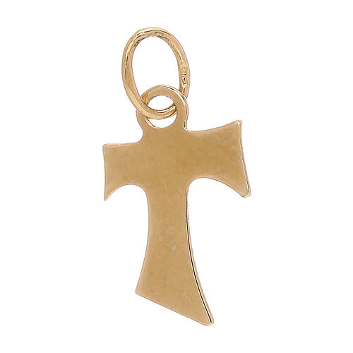 Tau pendentif or jaune 18K 0,4 gr 2