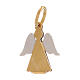 Pendant 750/00 bicolor gold stylized angel 0.9 gr s2