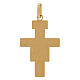 Anhänger Kreuz San Damiano Gold 18Kt 1.45gr s2
