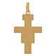 Pendant in 750/00 yellow gold, Saint Damian cross 1.45 g s2