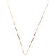 Catena veneziana oro giallo 18 kt 42 cm s1