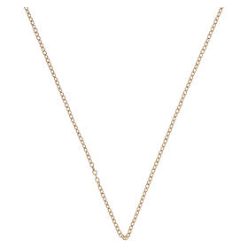 Cadena miniroló oro amarillo lúcido 18 k 50 cm