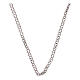 Chain, stud link model, in 750/00 white gold 45 cm s1