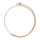 Chain, stud link model, in 18K yellow gold 50 cm s2