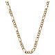 Chain, three plus one model, in 18K yellow gold 50 cm s1