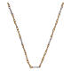Twisted nail necklace chain in 18-carat yellow gold 19 3/4 in s1
