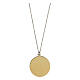 Necklace Ocean of Peace medal in two-tone 925 silver s3