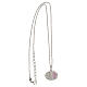 Guardian angel necklace in 925 silver pink enamel s3