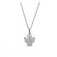 Guardian angel pendant necklace 925 silver with prayer s1