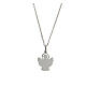 Guardian angel pendant necklace 925 silver with prayer s2