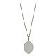 Miraculous Mary necklace 925 silver rhodium s2