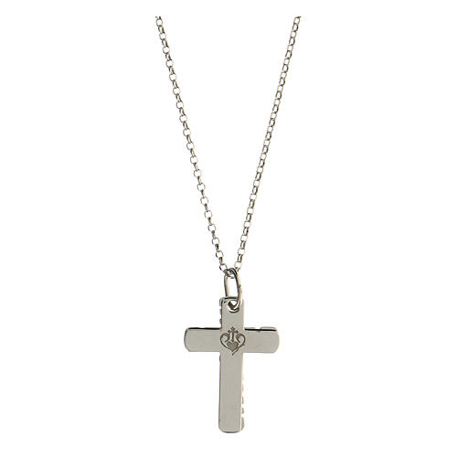 Pendentif E Gioia Sia double croix argent 925 3