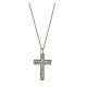 Pendentif E Gioia Sia double croix argent 925 s1