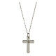 Pendentif E Gioia Sia double croix argent 925 s3