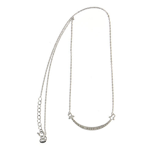 Diamond Smile Necklace (Yellow Gold) | OKG Jewelry